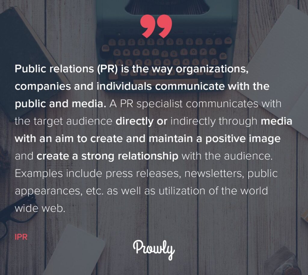 What Is Public Relations 15 Definitions From PR Practitioners