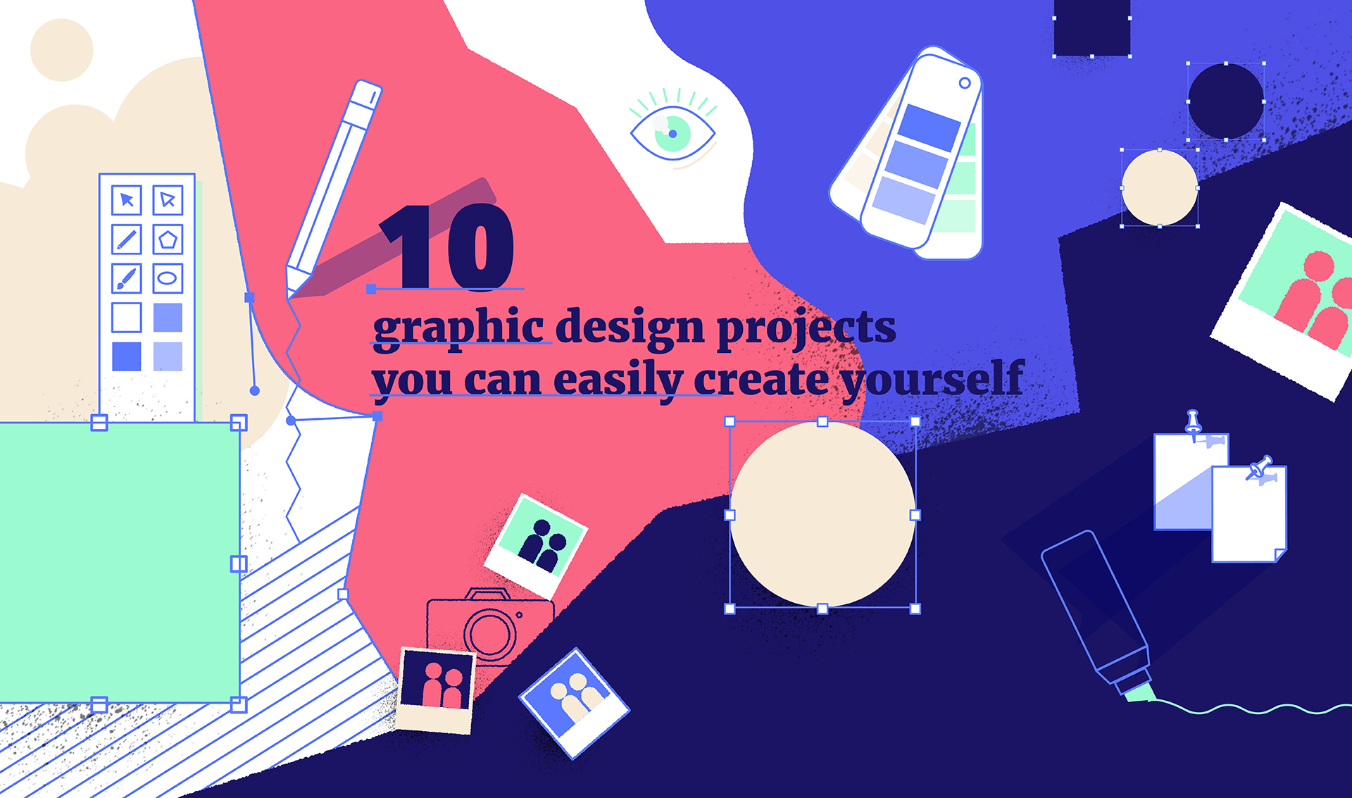 Graphic design projects