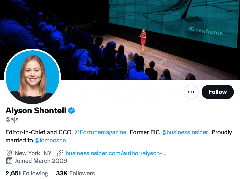 Alyson Shontell - Top business journalists