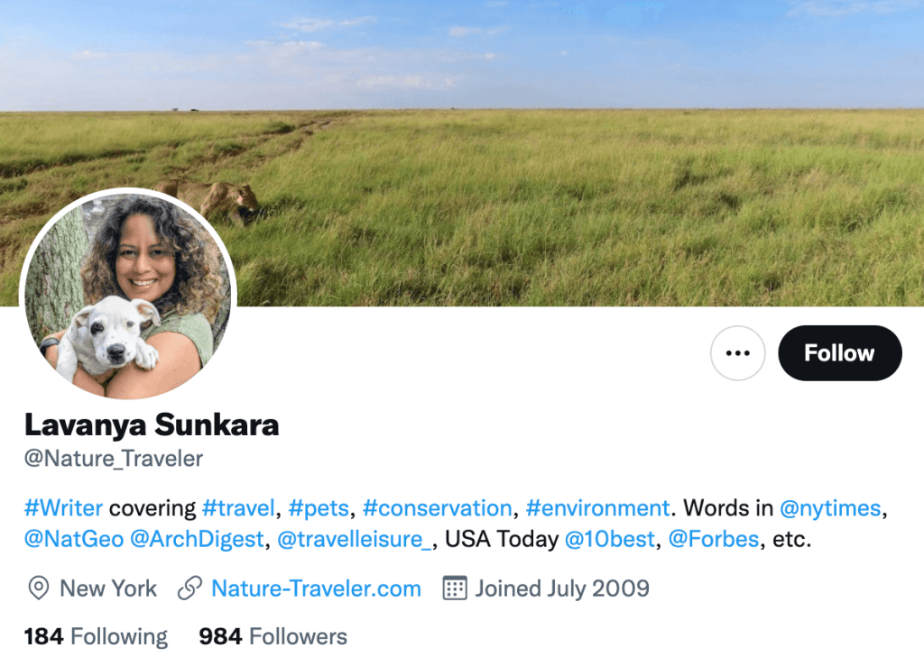 Lavanya Sunkara - Top travel journalists