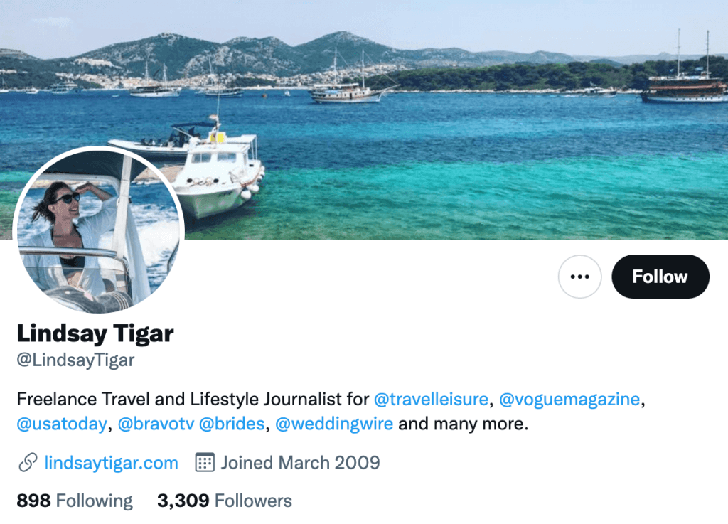 Lindsay Tigar - Top travel journalists