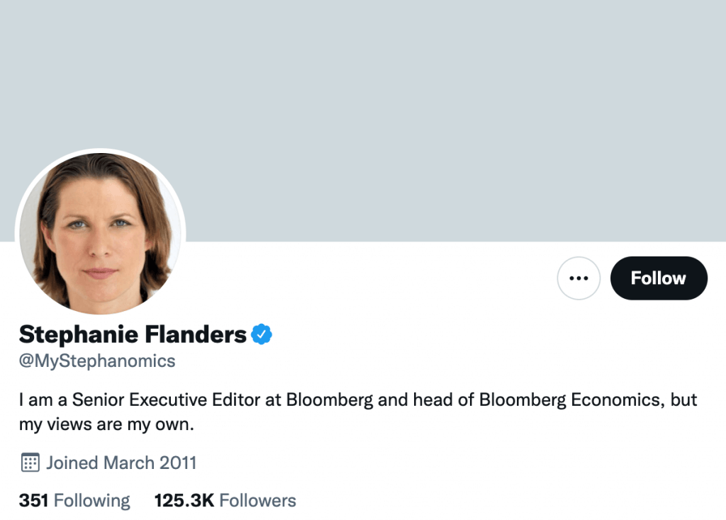 Stephanie Flanders - Top finance journalists