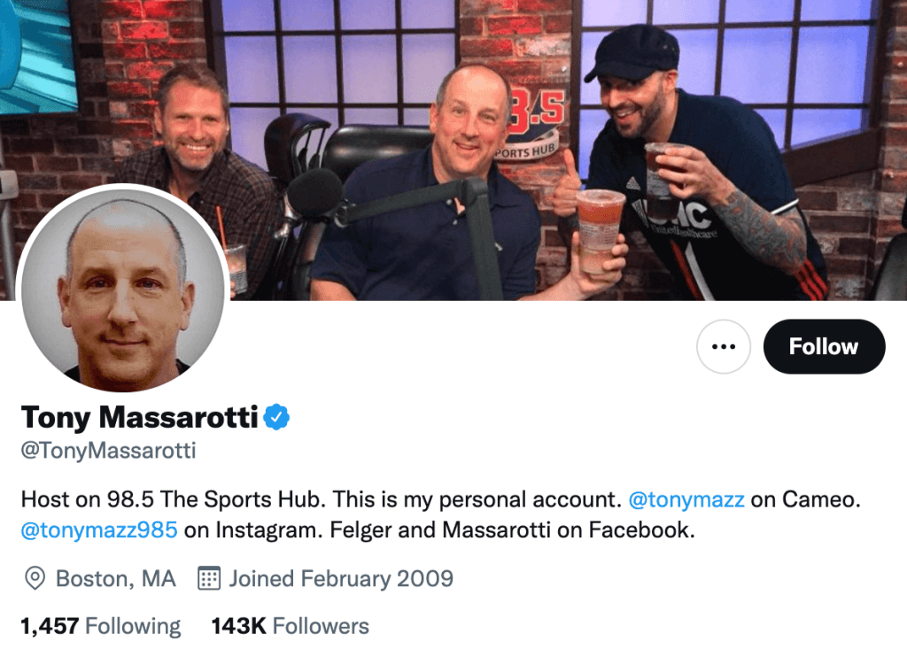 Tony Massarotti - Top sports journalists