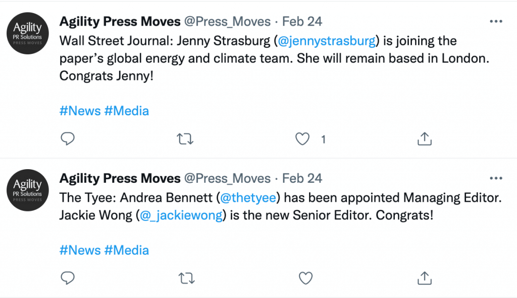 Twitter - Press Moves